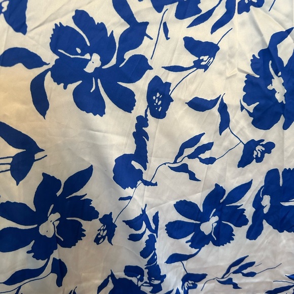 Petal & Pup Blue Floral Maxi Dress - Picture 4 of 5